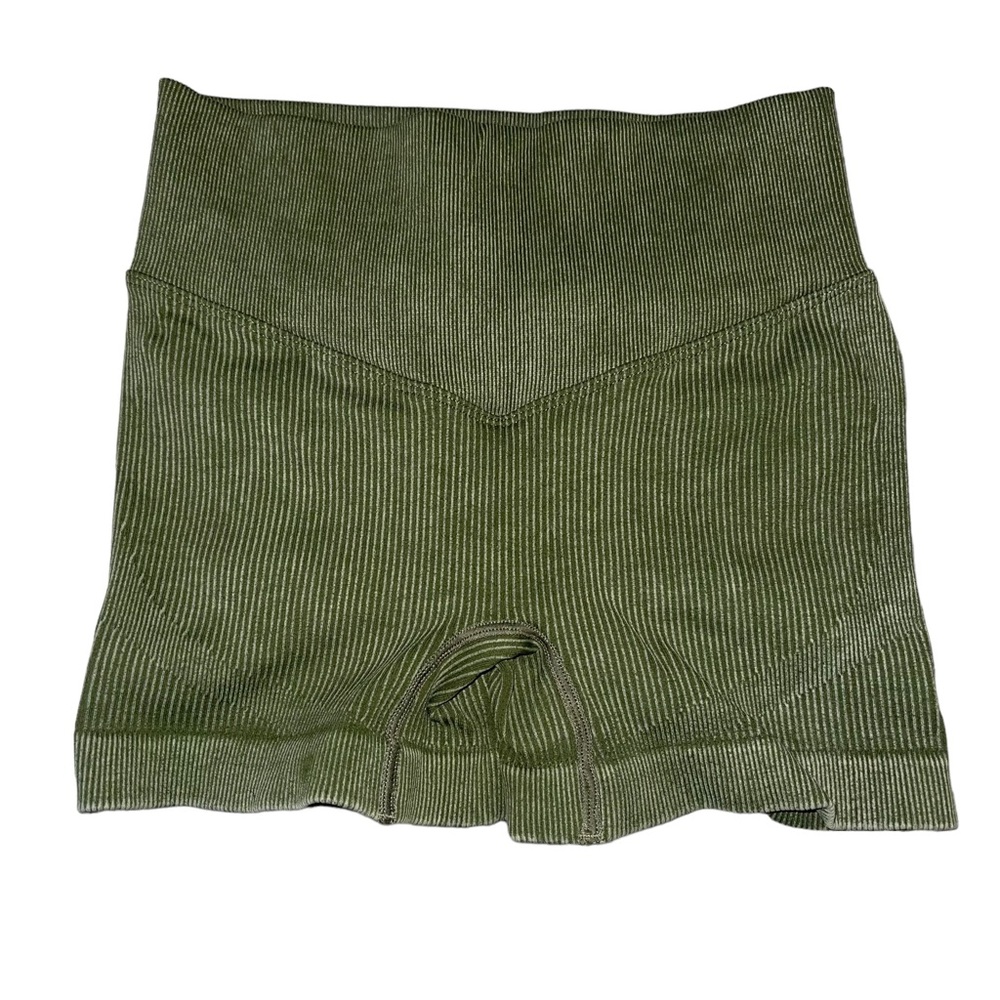 Ribbed Biker Shorts - Picture 1 of 5